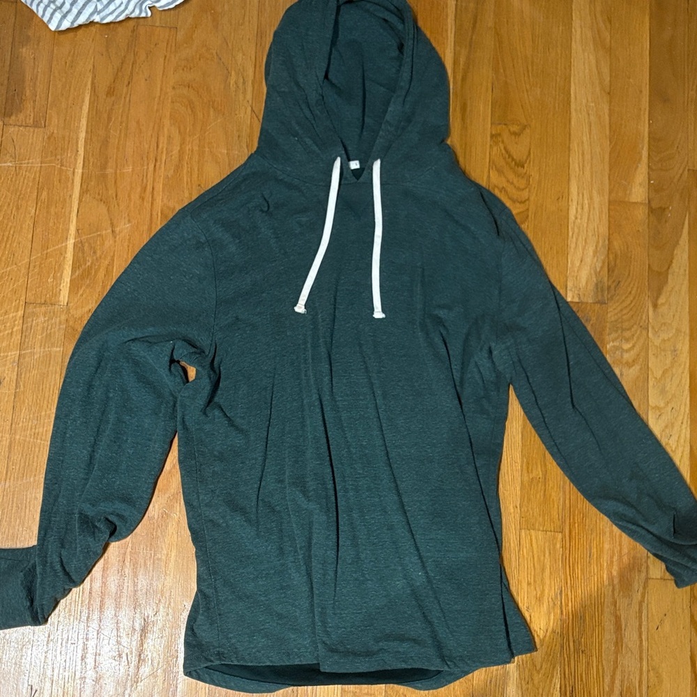 Marine Layer Dark Green Hoodie Sweater